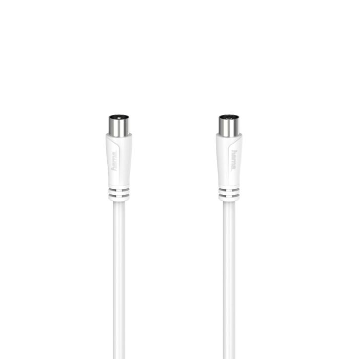 Cable Coaxial Antena TV Hama 00205047 Blanco 5 m 1
