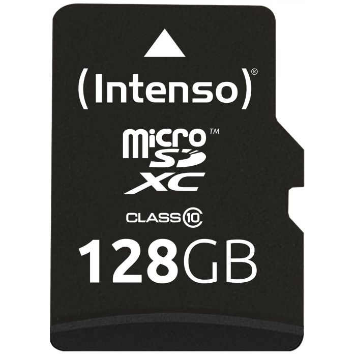 Intenso Tarjeta Memoria MicroSDXC Clase 10 128GB con Adaptador SD