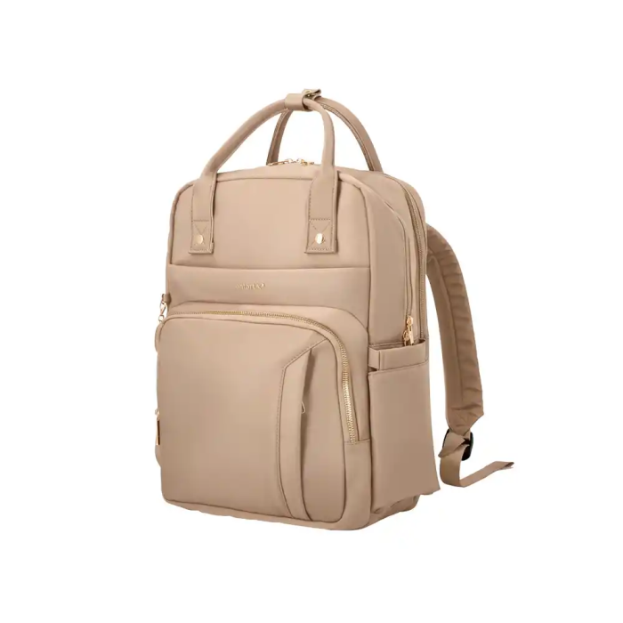 Antartik Mochila Nova Compartimentos Nailon Repelente Agua Beige 410x180x320 mm 1