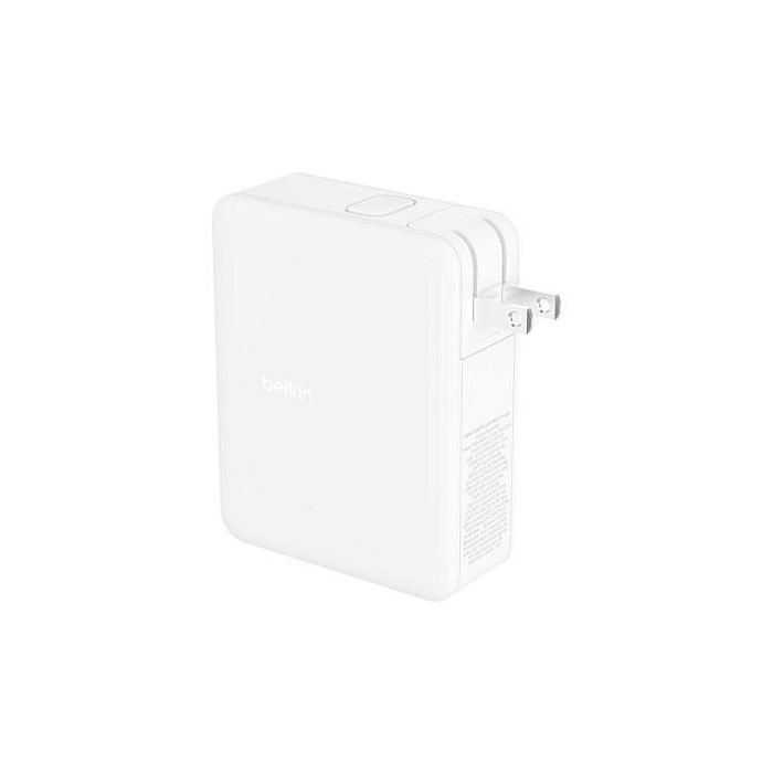 Belkin WCH014BTWH Cargador de Pared USB-C BoostCharge Pro 140W GaN Carga Rápida 3 Puertos USB-C 1 Puerto USB-A Blanco 1 Belkin WCH014BTWH Cargador de Pared USB-C BoostCharge Pro 140W GaN Carga Rápida 3 Puertos USB-C 1 Puerto USB-A Blanco 1
