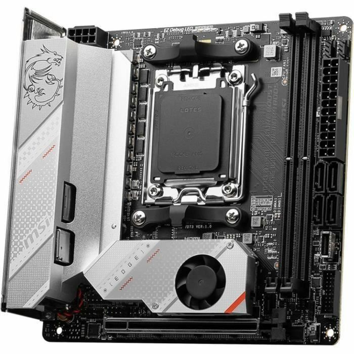 MSI Placa Base MPG B650I Edge WiFi, Socket AM5, Chipset AMD B650, DDR5, Mini-ITX 4 MSI Placa Base MPG B650I Edge WiFi, Socket AM5, Chipset AMD B650, DDR5, Mini-ITX 4