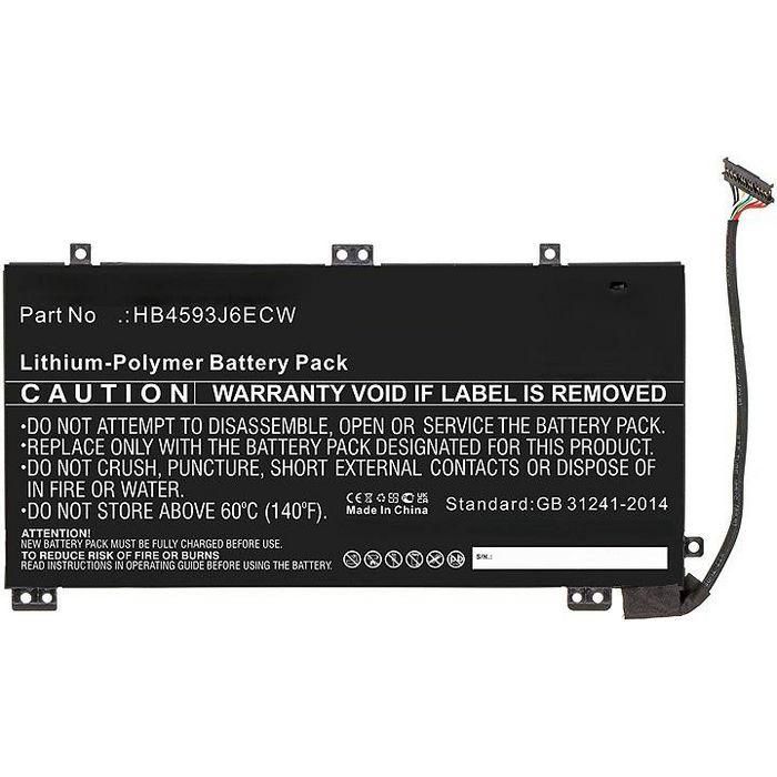 CoreParts Batería para Huawei MateBook 13 (i7, 2020) 34.20Wh 11.4V 3000mAh Li-Polymer Negra WRT-W19 WRT-W29 HN-W19L
