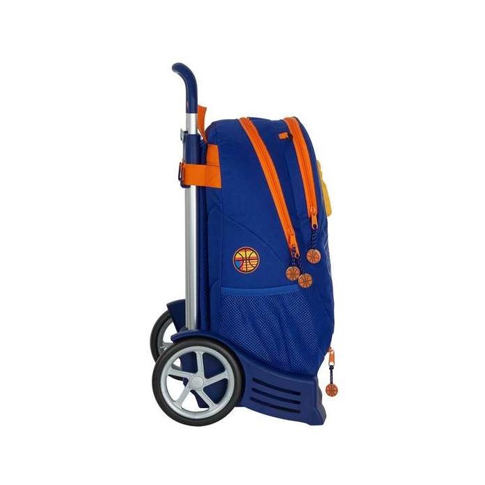 Mochila Escolar con Ruedas Evolution Valencia Basket 3 Mochila Escolar con Ruedas Evolution Valencia Basket 3