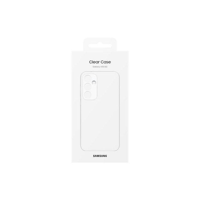 Samsung Funda Transparente Galaxy A35 5G, Protección Antiarañazos, Diseño Delgado y Brillante, Transparencia Suprema