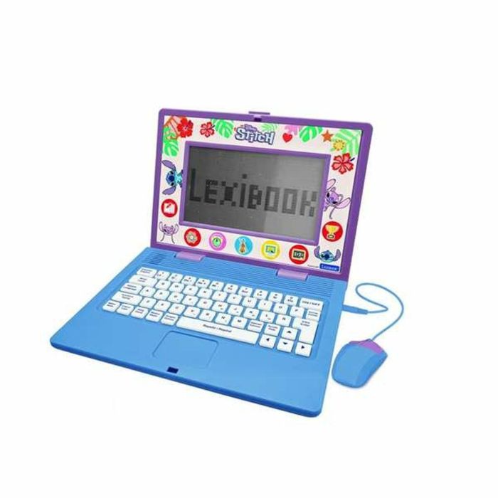 Lexibook Portátil Stitch Educativo Bilingüe (EN/ES) con 170 Actividades para +3 Años Lexibook Portátil Stitch Educativo Bilingüe (EN/ES) con 170 Actividades para +3 Años