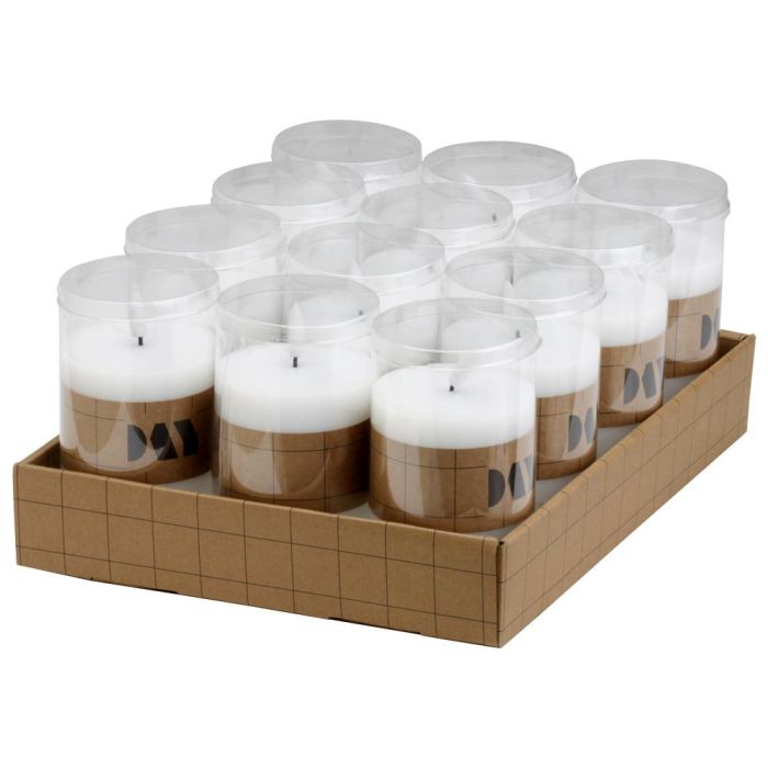 Day Vela Led 3D Blanca Cálida Diámetro 7.5 cm Altura 10 cm con Temporizador 8h 3