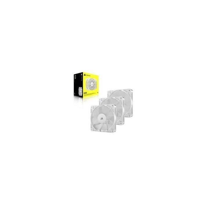Corsair RS120 Ventilador para Carcasa del Ordenador 12 cm Blanco 3 Piezas CO-9050193-WW 3 Corsair RS120 Ventilador para Carcasa del Ordenador 12 cm Blanco 3 Piezas CO-9050193-WW 3