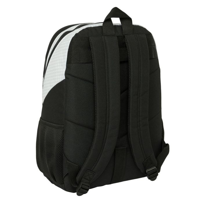 Mochila Escolar Real Madrid C.F. 24/25 Blanco Gris 32 x 44 x 16 cm 2