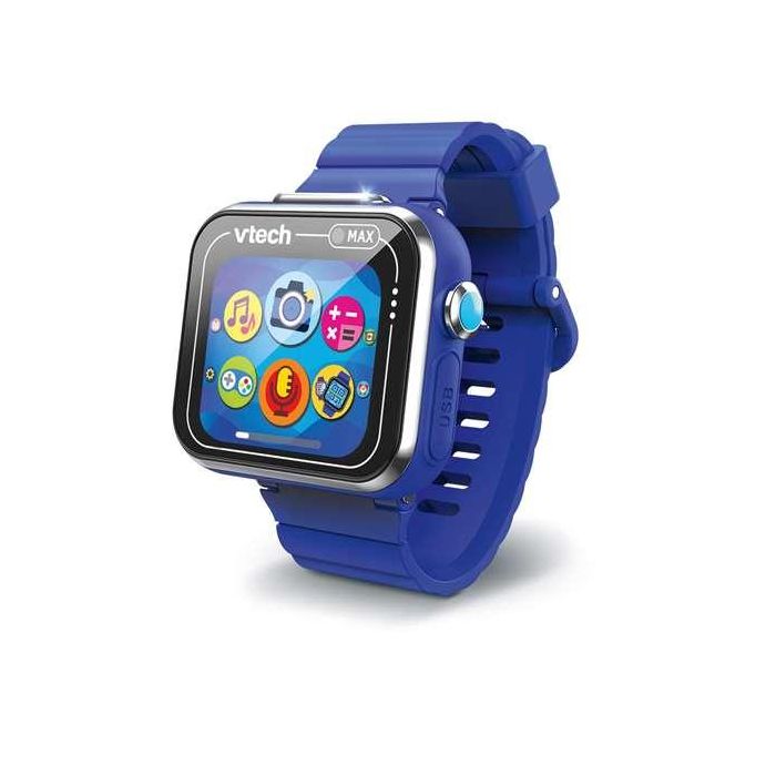 Reloj interactivo kidizoom smartwatch max color azul pantalla tactil.fotos,selfies,videos,grabadora,juegos.. 256 mb.