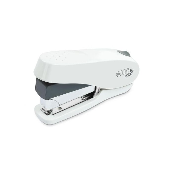 Grapadora Rapesco Antibacteriano Luna (50H) (Grapas 24/6-8Mm) Blanco