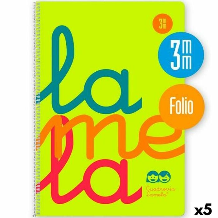 Cuaderno Lamela Amarillo Din A4 80 Hojas (5 Unidades) 0 Cuaderno Lamela Amarillo Din A4 80 Hojas (5 Unidades) 0
