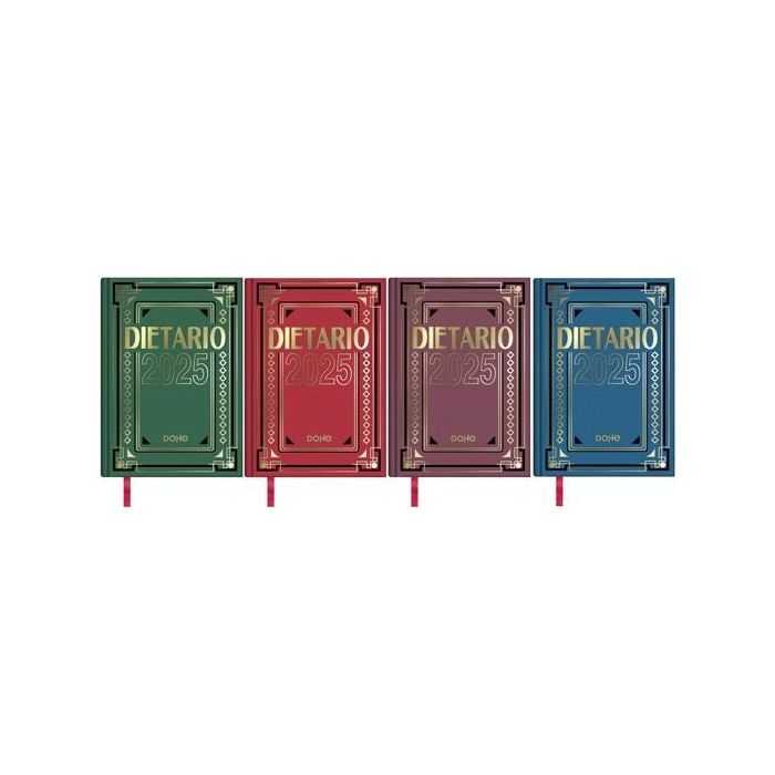 Dohe Dietario Cuarto 15x21 cm D-P Cartón Geltex C-Surtidos 2025 Dohe Dietario Cuarto 15x21 cm D-P Cartón Geltex C-Surtidos 2025