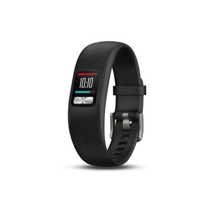 Garmin vivofit 4 Pulsera de Actividad Fitness Negra Talla Grande