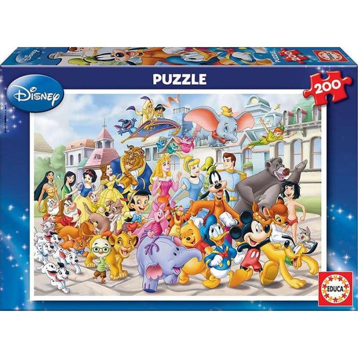 Puzzle 200 piezas desfile disney 5 Puzzle 200 piezas desfile disney 5