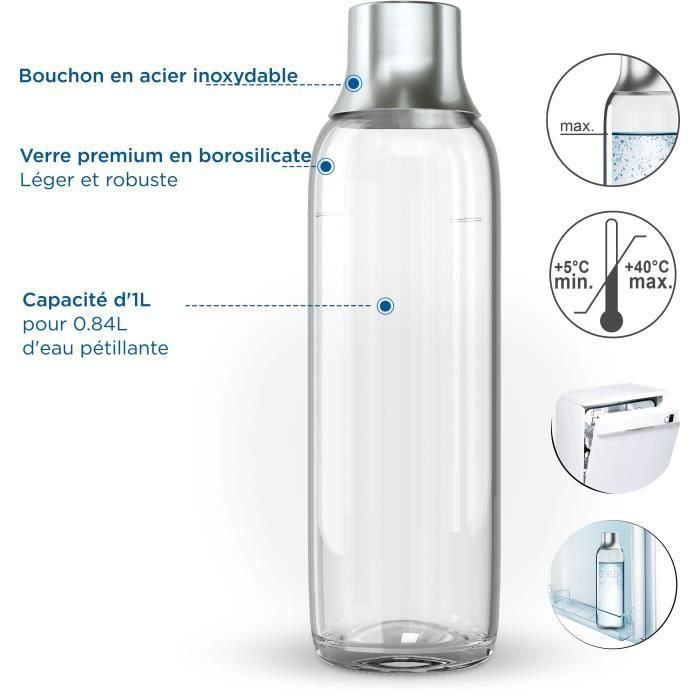 Pack de 2 botellas de vidrio BRITA - sodaTRIO - 1L 3