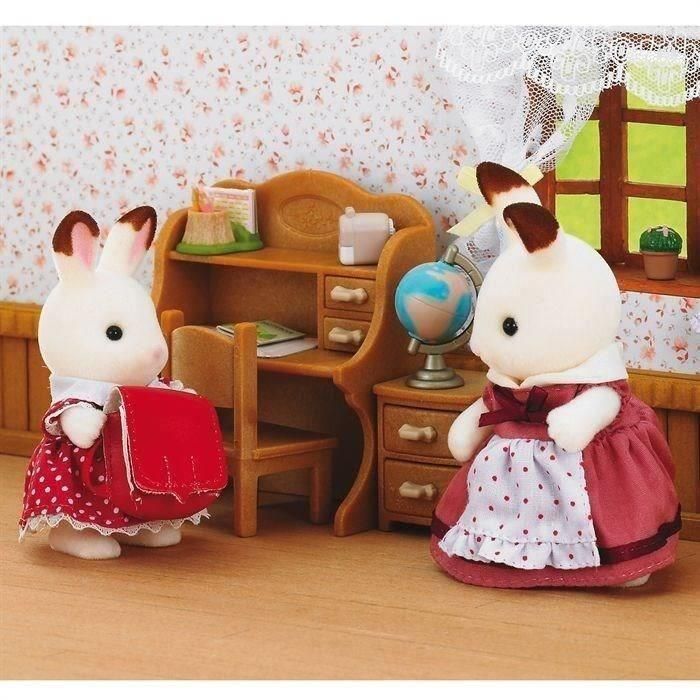 SYLVANIAN FAMILIES 5016 Set Office + Girl Rabbit SYLVANIAN FAMILIES 5016 Set Office + Girl Rabbit