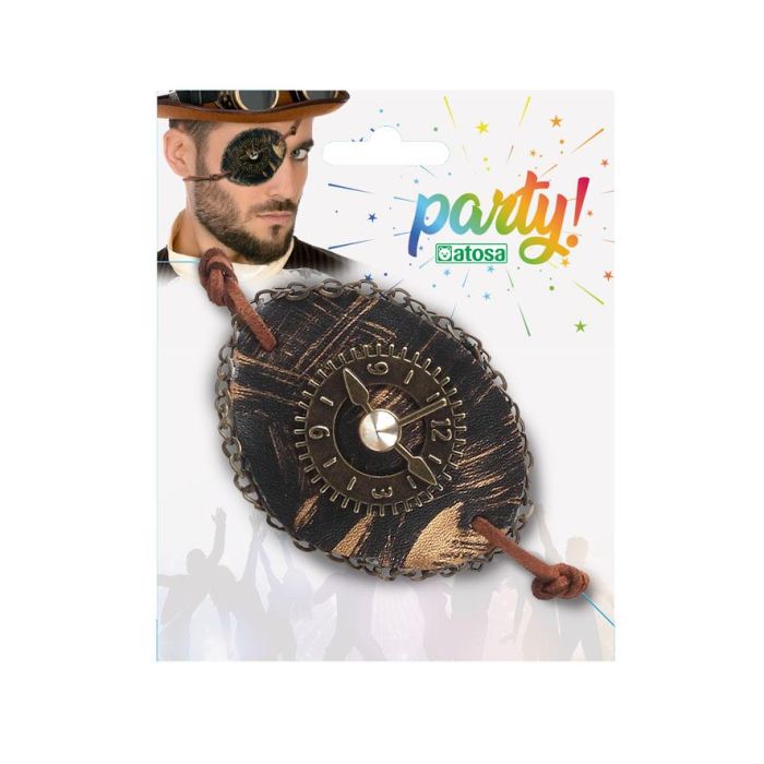 Accesorio Carnaval Parche Steampunk Hombre Adulto 1