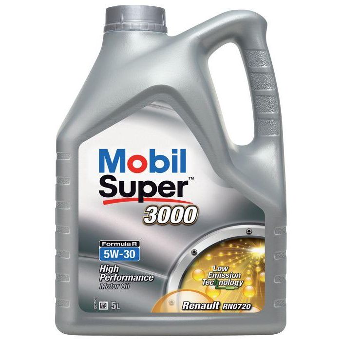 Aceite de motor sintético MOBIL S3000 - 5W30 Formula-R - 5 L Aceite de motor sintético MOBIL S3000 - 5W30 Formula-R - 5 L