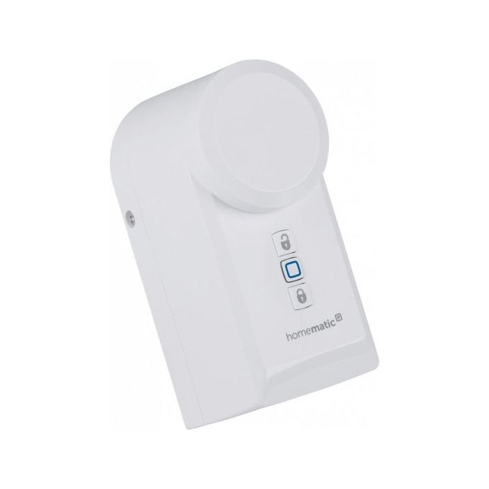 Homematic IP Cerradura Inteligente de Puerta IP Sin Llave con Mando a Distancia Blanca AA