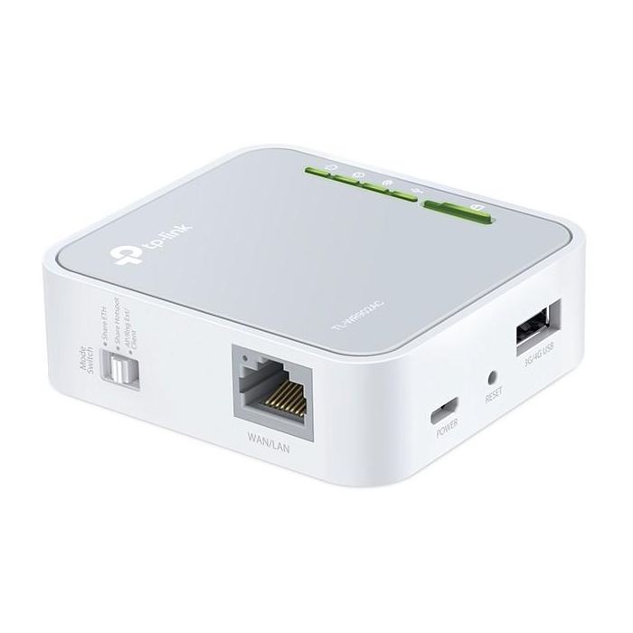 TP-Link TL-WR902AC Router de Viaje Wi-Fi AC750 Doble Banda 2.4/5GHz Portátil con USB 2.0 para Carga y Compartir Archivos 1