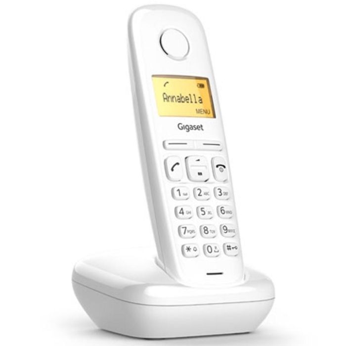Gigaset S30852-H2802-D202 Teléfono Inalámbrico A170 Blanco 1 Gigaset S30852-H2802-D202 Teléfono Inalámbrico A170 Blanco 1