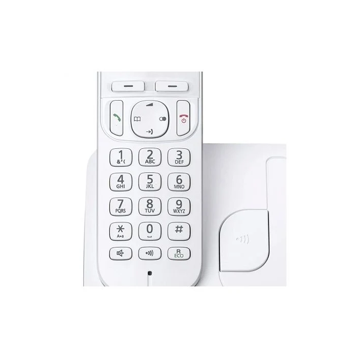 Panasonic Teléfono Inalámbrico Digital KX-TGC210SPW Blanco con Bloqueo de Llamadas No Deseadas y Modo Eco 2 Panasonic Teléfono Inalámbrico Digital KX-TGC210SPW Blanco con Bloqueo de Llamadas No Deseadas y Modo Eco 2