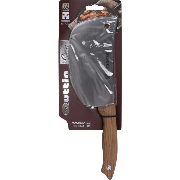 Quttin Macheta de Cocina, Hoja de 19.5 cm, Grosor 2.5 mm, 215 g (8 Unidades) 1