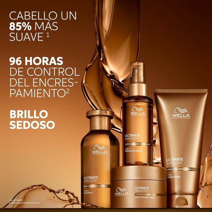 Wella Professionals Ultimate Smooth Mascarilla 500 ml - Nutrición profunda, suaviza y revitaliza cabello 7 Wella Professionals Ultimate Smooth Mascarilla 500 ml - Nutrición profunda, suaviza y revitaliza cabello 7