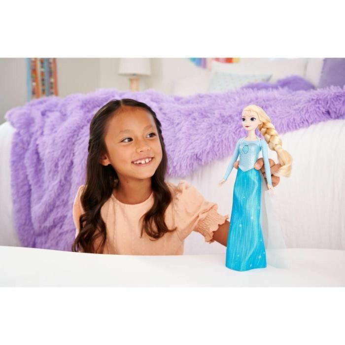 Princesa de Disney - Snow Queen - Singing Elsa Elsa - Mannequins Dolls - 3 años y + + 4