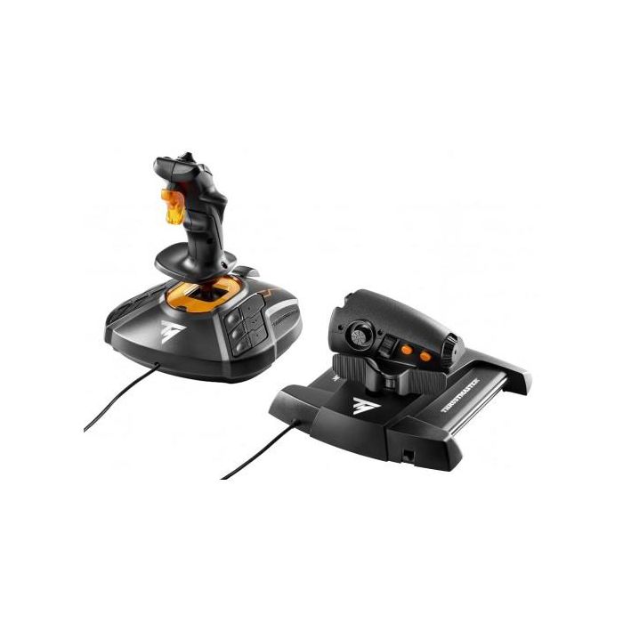 Thrustmaster T-16000M FCS Hotas Joystick para PC y MAC, Negro/Naranja, 2960778 - Palanca de mando con tecnología H.E.A.R.T, 30 botones, 9 ejes 2 Thrustmaster T-16000M FCS Hotas Joystick para PC y MAC, Negro/Naranja, 2960778 - Palanca de mando con tecnología H.E.A.R.T, 30 botones, 9 ejes 2