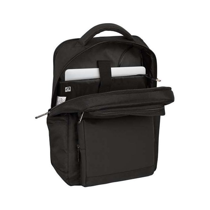 Safta Business Mochila Escolar Portátil 15.6" con USB, 2 Bolsillos Black-Blue-Grey (310x130x440 mm) 21 Safta Business Mochila Escolar Portátil 15.6" con USB, 2 Bolsillos Black-Blue-Grey (310x130x440 mm) 21