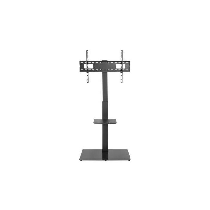 Aisens FT70S-077 Soporte de Suelo para TV/Monitor 37-70" con Bandeja DVD, VESA 600x400, Giro ±35°, Cristal Templado, 40kg 3