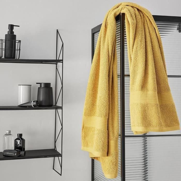 Today TOD3574641230913 - Maxi Toalla de Baño 90x150 cm, 100% Algodón Ocre 3 Today TOD3574641230913 - Maxi Toalla de Baño 90x150 cm, 100% Algodón Ocre 3