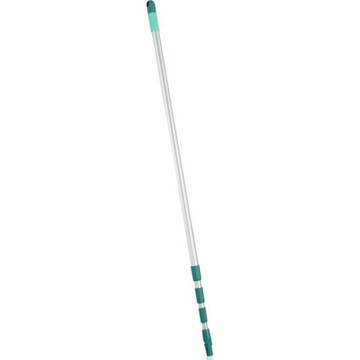 Leifheit 41523 Mango Telescópico Regulable 145-400 cm, Extensible con Sistema Click para Escobas, Limpieza de Suelos y Ventanas 2