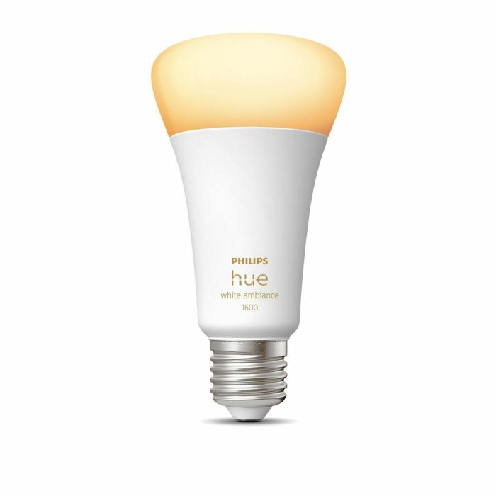 Philips Hue PHI8719514288195 Bombilla LED Conectada E27 White Ambiance, Equivalente 100W, 1600 Lumen, Compatible Bluetooth