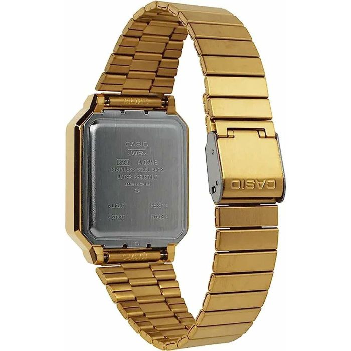 Reloj Unisex Casio EDGY COLLECTION RETRO DIAL - GOLD (Ø 40 mm) 2