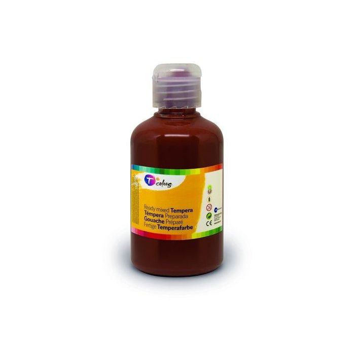 Tempera Tcolors Liquida 500 Ml (Botella) Marron