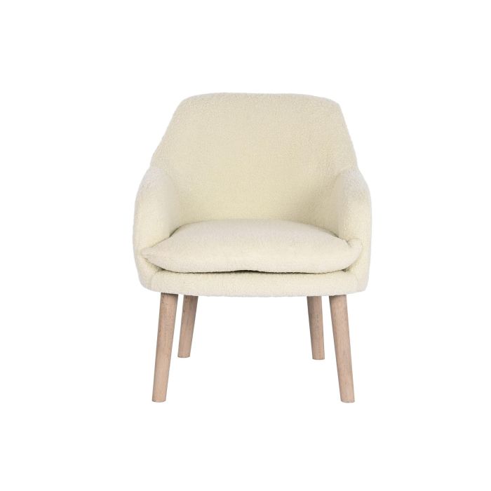 Butaca Moderno DKD Home Decor Blanco Natural 68 x 78 x 61 cm (2 Unidades) 5 Butaca Moderno DKD Home Decor Blanco Natural 68 x 78 x 61 cm (2 Unidades) 5
