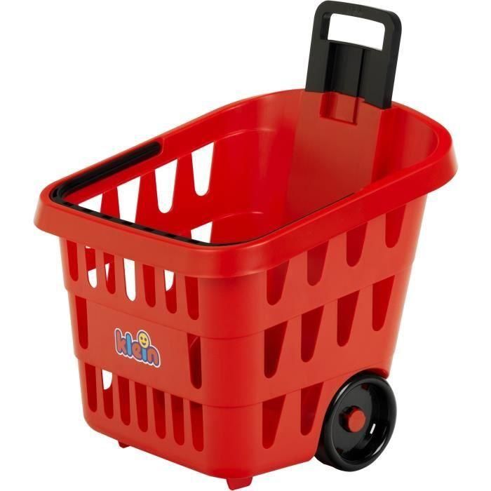 Klein 7248 Cesta de la compra con ruedas My Market, juguete de simulación para niños a partir de 2 años 2