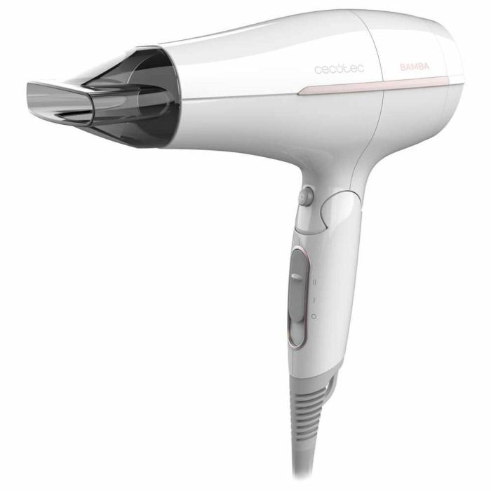 Cecotec IoniCare Power&Go Heaven Secador de Pelo Plegable 2000W con Tecnología Hair Repair, Difusor y Boquilla - Blanco 7