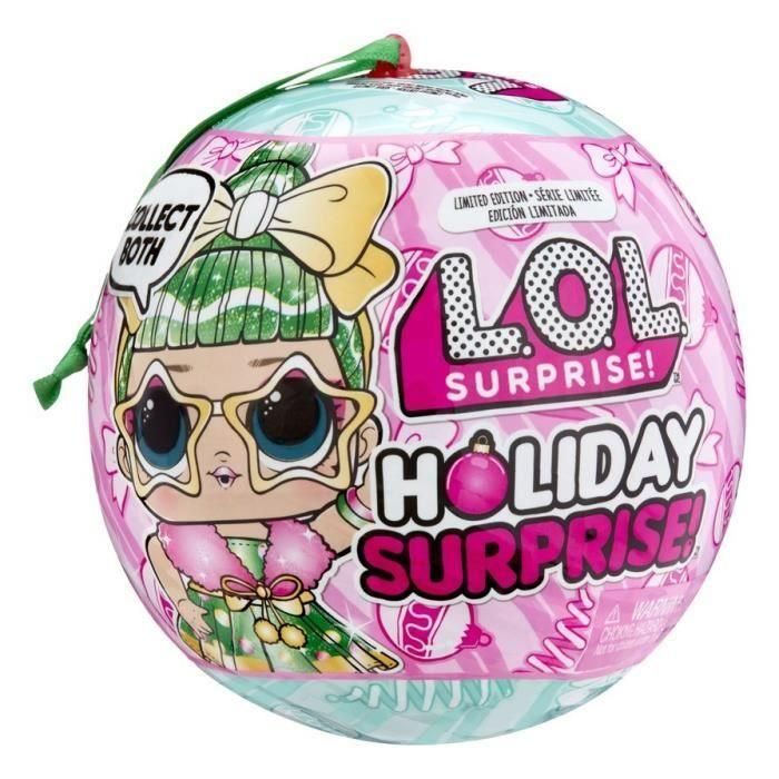 L.O.L. Surprise! LIT35051510635 Muñeca Coleccionable Aleatoria Holiday Surprise - Edición Especial Vacaciones Fin de Año