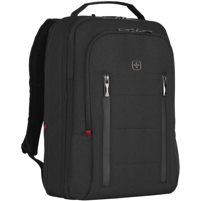 WENGER City Traveler Carry-On 40,64cm 16Zoll Laptop Backpack w/ 12inch Tablet Pocket Black 5 WENGER City Traveler Carry-On 40,64cm 16Zoll Laptop Backpack w/ 12inch Tablet Pocket Black 5
