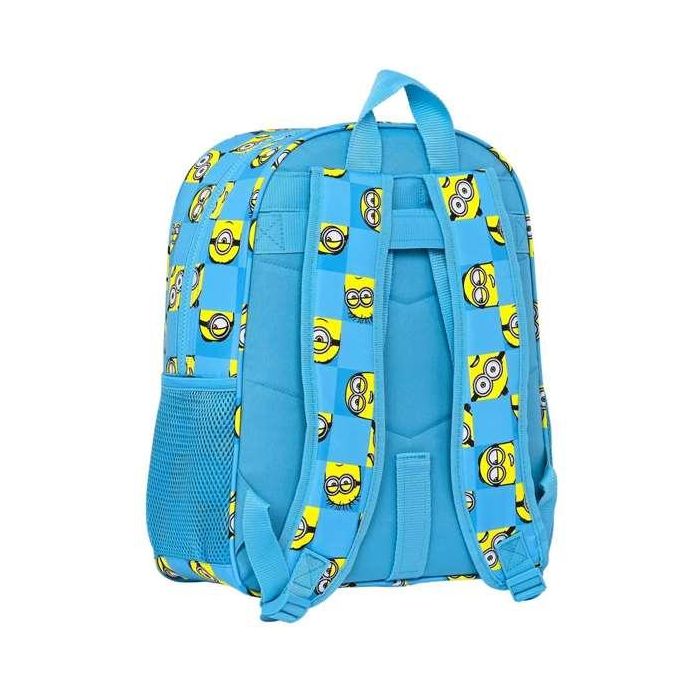 Cartera Escolar Safta Minions Minionstatic Mochila Junior Adaptable A Carro 320x120x380 mm 1 Cartera Escolar Safta Minions Minionstatic Mochila Junior Adaptable A Carro 320x120x380 mm 1