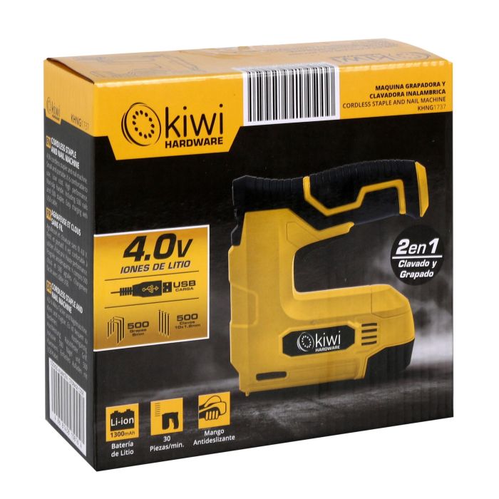 Grapadora Inalámbrica Kiwi 4.0 V (4 Unidades) 6 Grapadora Inalámbrica Kiwi 4.0 V (4 Unidades) 6