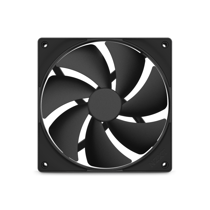 NZXT F140P Carcasa del ordenador Ventilador 14 cm Negro 1 pieza(s) 1