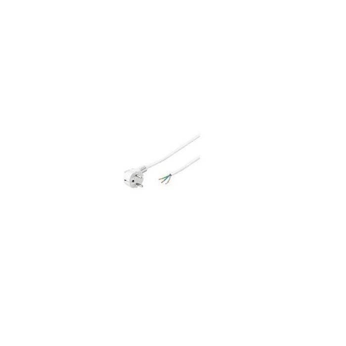 MicroConnect Cable de Alimentación 5m - Schuko a Abierto