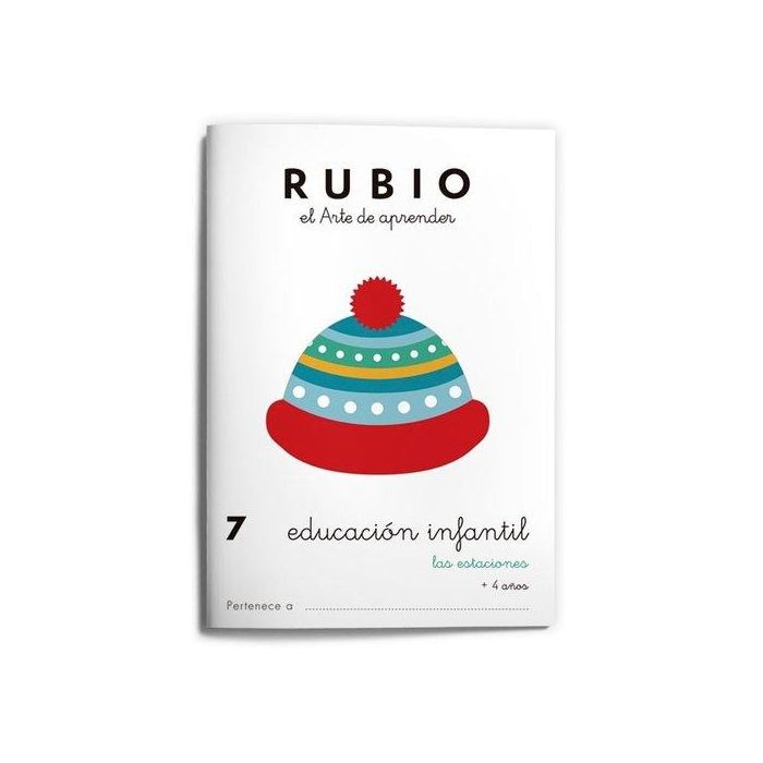 Cuaderno Rubio A5 Educacion Infantil Nº 7 - Las Estaciones (+4 Años) (Set de 10)