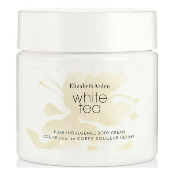 Elizabeth Arden WHITE TEA Pure Indulgence Crema Corporal Hidratante y Suavizante con Té Blanco para Todo Tipo de Pieles 400 ml