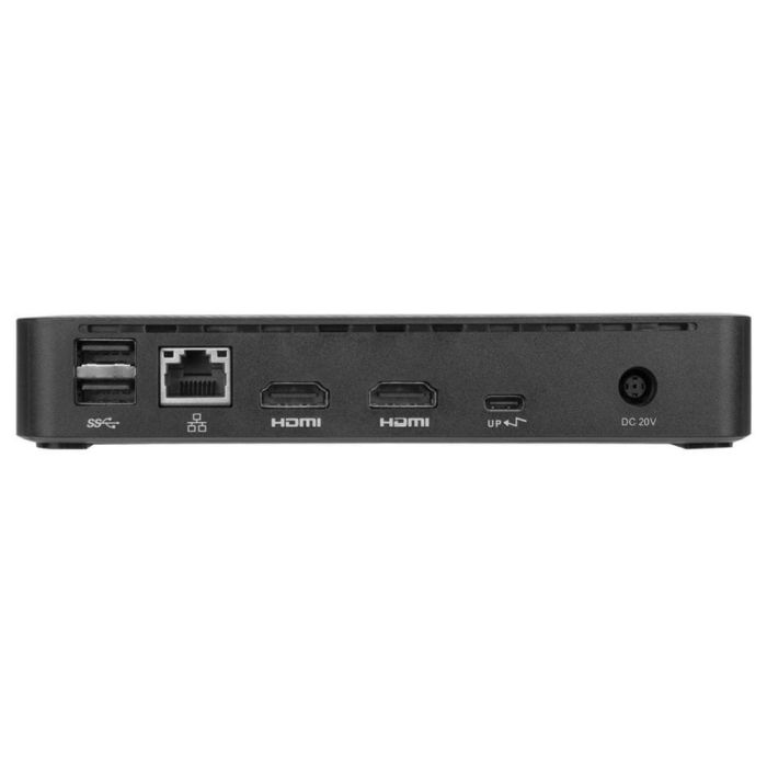 Targus DOCK310EUZ Docking Station USB-C Universal para Portátil 65W PD, Doble HDMI 4K, 3x USB-A, Ethernet - Negro 1 Targus DOCK310EUZ Docking Station USB-C Universal para Portátil 65W PD, Doble HDMI 4K, 3x USB-A, Ethernet - Negro 1