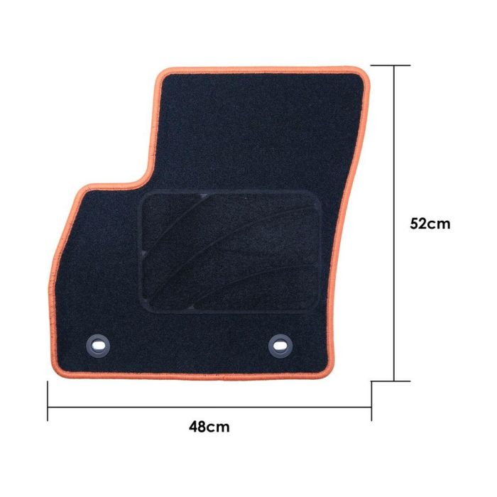 Set de Alfombrillas para Coche OCC Motorsport OCCCT0042YE CITROEN Nemo 5 Piezas 2 Set de Alfombrillas para Coche OCC Motorsport OCCCT0042YE CITROEN Nemo 5 Piezas 2